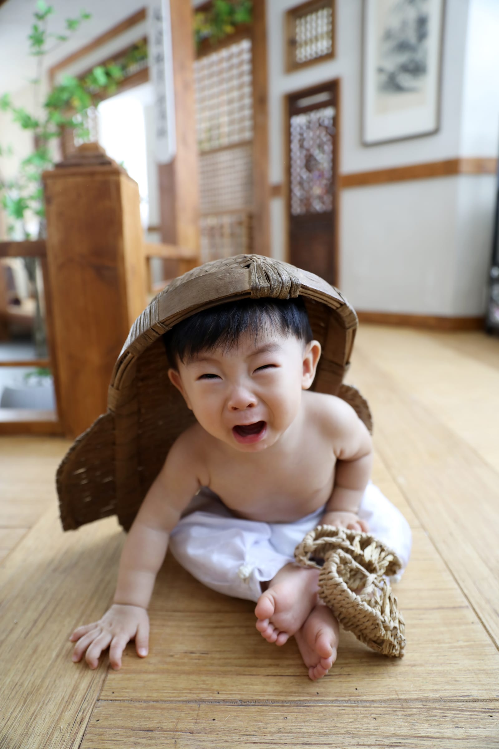 김포 실내 한옥 아기사진