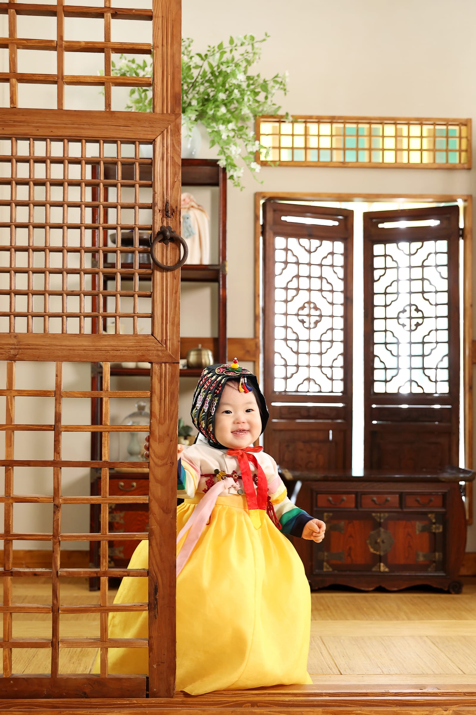 김포 실내 한옥 아기사진