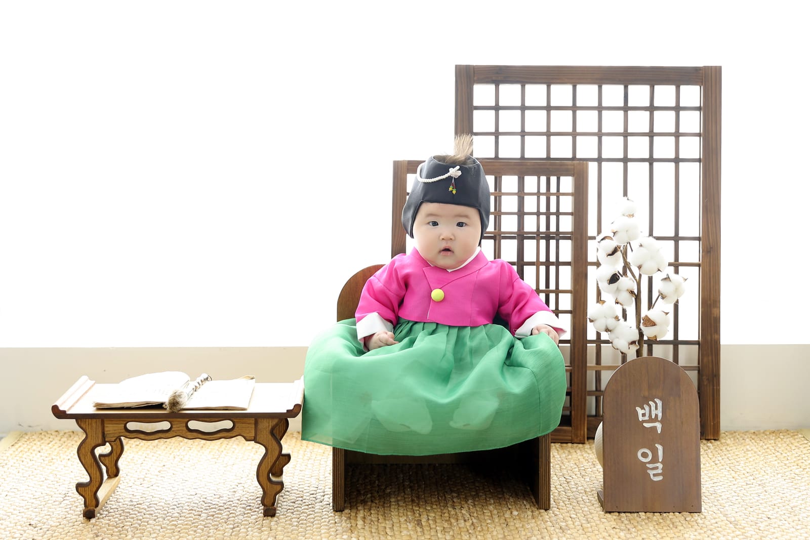 김포 실내 한옥 아기사진